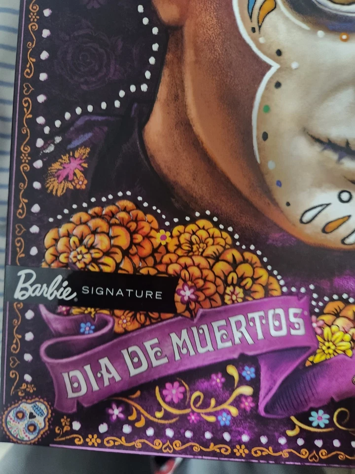 BARBIE & KEN DIA DE LOS MUERTOS DOLL 2021 DAY OF THE DEAD *IN STOCK* NIB EXC - Image 2 of 4