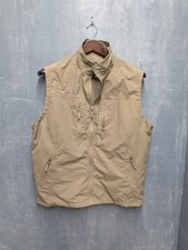 Mens Multi-Pocket Vest Mesh Lined Hiking Fishing Photographer Quick Dry