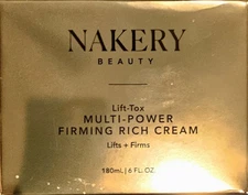 Nakery Beauty Lift-Tox Multi-Power Firming Rich Cream 6oz in box *Mega Size*