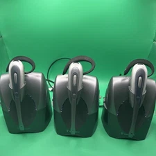 Lot of 3 Plantronics CS55 I Micro Ear-Hook Wireless Headset System
