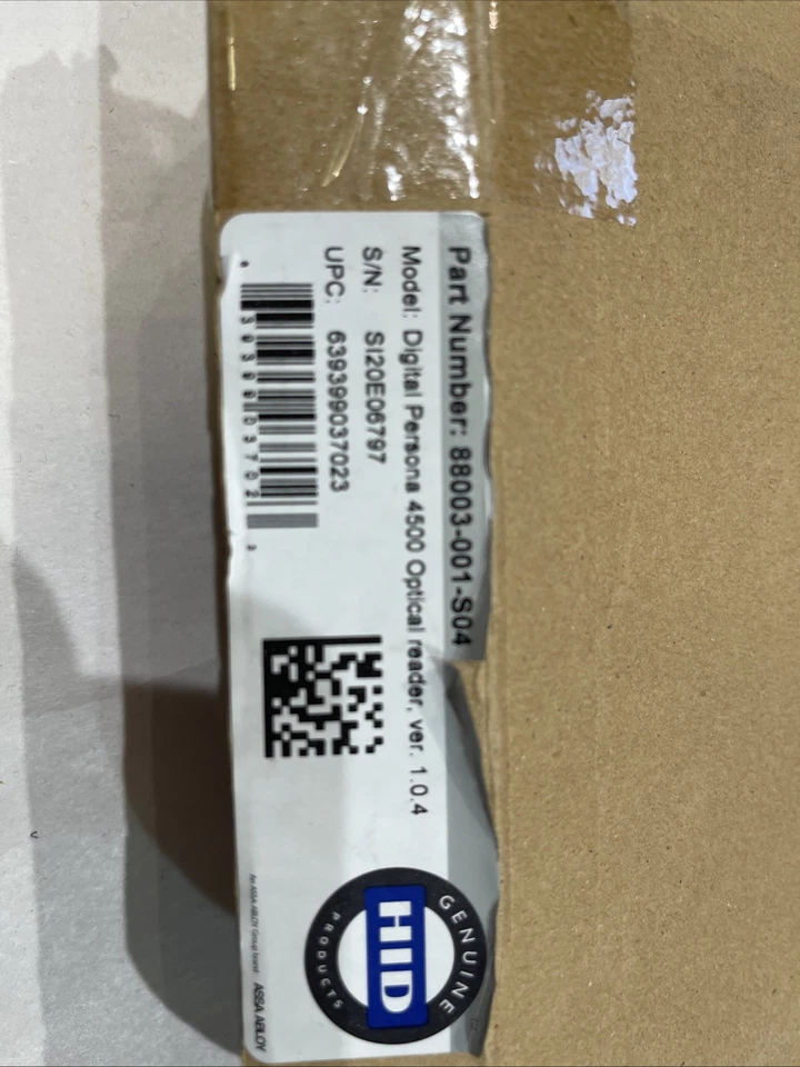 Qty 2 New HID Digital Persona 4500 Optical Reader 88003-001-S04 - Image 2 of 2