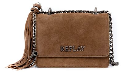 REPLAY Crossbody Bag Umhängetasche Tasche Old Brown Braun Neu