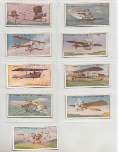 Lambert & Butler - Aviation x 9 cards