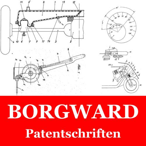 BORGWARD Fahrzeuge # 451 Seiten # 91 Patentschriften/Patente # PDF-Buch / E-Book - Bild 7 von 15