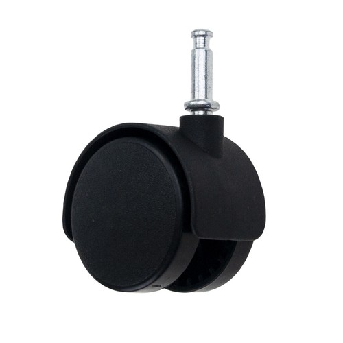 MÖBEL ROLLEN GUMMIRÄDER FÜR SCHRANK STUHL SET VON 5 STÜCK SCHWARZ MÖBEL ROLLEN G - Bild 6 von 7