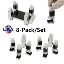 8-pack Phone LCD Screen Fastening Clamps Fixture Adjustable Clip Repair Tools