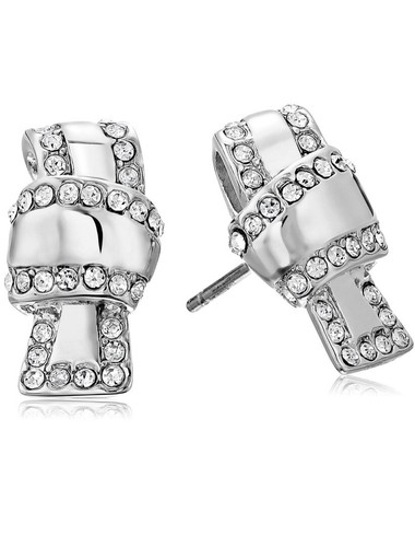 $58 Kate spade silver  tone bow stud earrings KSD106 - Picture 1 of 9