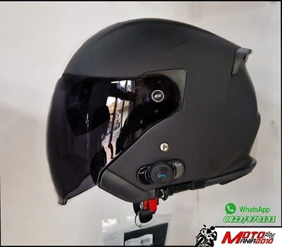 ORIGINE / SLINE VISIERA FUME DI RICAMBIO PER CASCO JET BEFAST CON BLUETOOTH