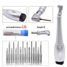Dental Torque Wrench Universal Implant Kit Wrench Contra Angle  16 Drivers USA