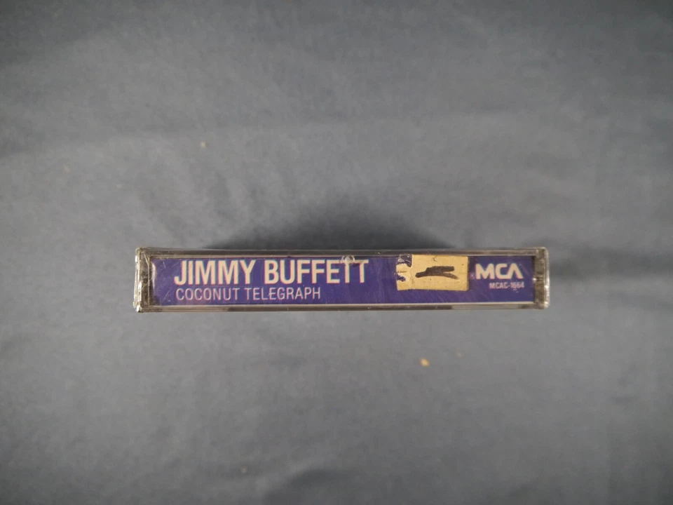 JIMMY BUFFETT  -"COCONUT TELEGRAPH"    CASSETTE 1980  MCA STILL SEALED - Image 2 of 3