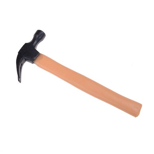 The Super Latex Rubber Fake Hammer Trick,Crazy Hammer Magic Tricks Toy B-Z8