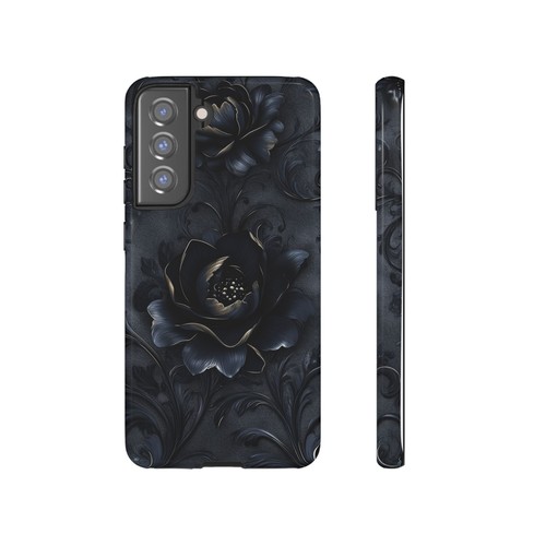 Black Velvet Rose Magic Vines Flower - Phone Case for iPhone, Galaxy, Pixel - 第 276/281 張圖片