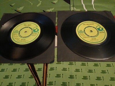 Wizzard Angel Fingers Teen Ballad HAR5076 & Ball Park Incident HAR5062 VG+ BoxP