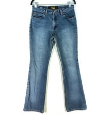 VTG Todd Oldham Jeans Womens Juniors Size 9 Blue Bootcut Cotton Denim