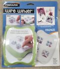 Fiskars Wire Winder With Design Plate & 6 Templates for Jewelry Scrapbooking New