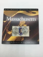 2000 Massachusetts State Quarter Set - Sealed w/ Information Card 