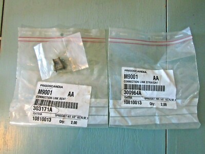 Frigoscandia M9001 Connection Link Bent, Sprocket Kit 1/2'' Lot of 2!
