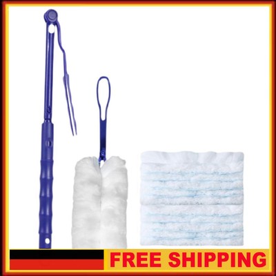Fluffy Dusters Multifunction Extendable Feather Duster for Blinds Ceiling Fans D