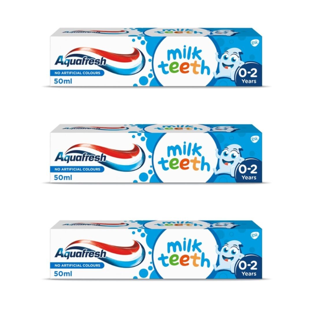 Aquafresh 0-2 years Milk Teeth Toothpaste 50ml - Image 10