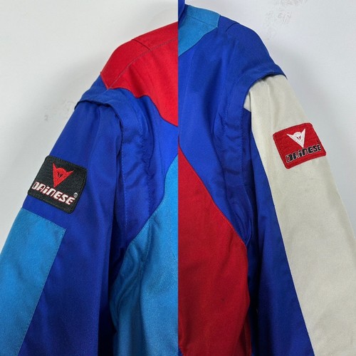 Men's 90s Vintage Dainese Nylon Moto Racing Jacket / Vest Size 50 - Picture 15 of 24