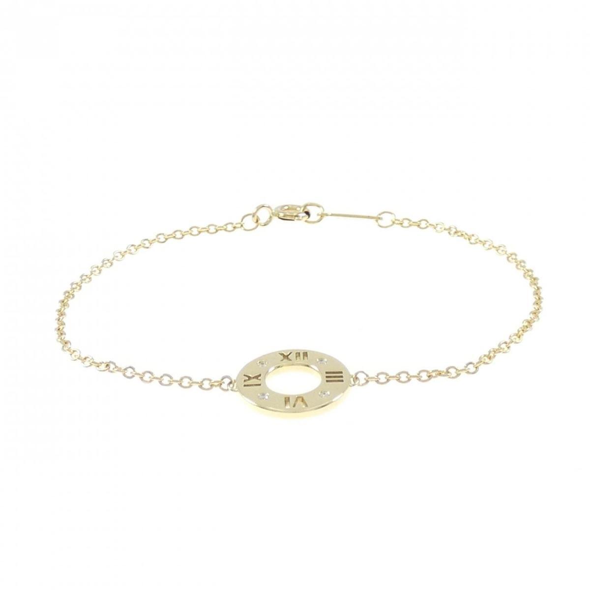 TIFFANY & Co. Atlas Chain Bracelet YellowGold YG K18 TIFFANY & Co. Atlas Chain Bracelet YellowGold YG K18