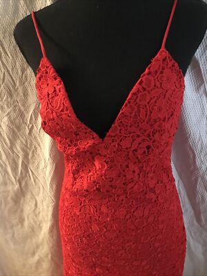 open lace back dress Maria Navy Knit Combo Dress S / Navy main image 1