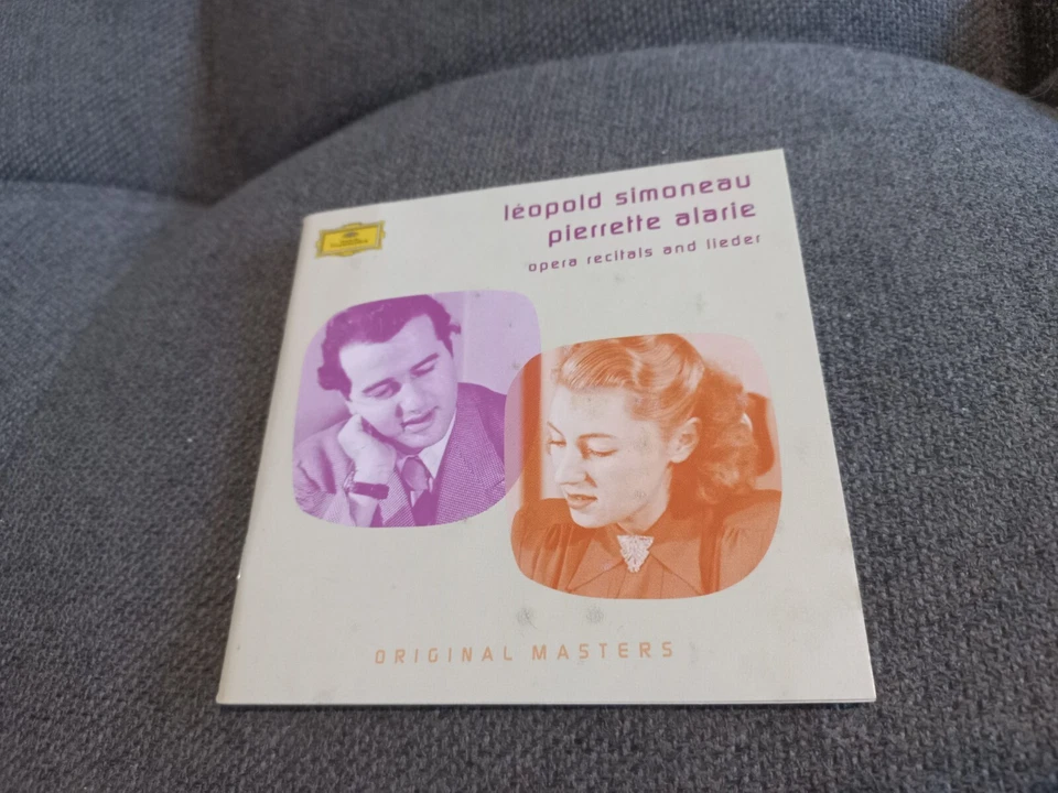 Leopold Simoneau & Pierette Alarie Recitals & Lied DG 7 CD Box Set In VGC - Image 3 of 4