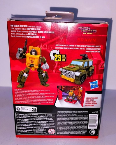 Transformers The Movie Studio Series 86 #22 BRAWN NEW - Picture 5 of 6