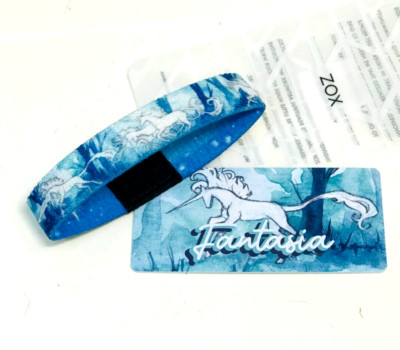 ZOX **FANTASIA** Silver Single band w/Card Choose Size NIP UNICORN