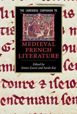 Cambridge Companion to Medieval French Literature Hardcover 9780521861755