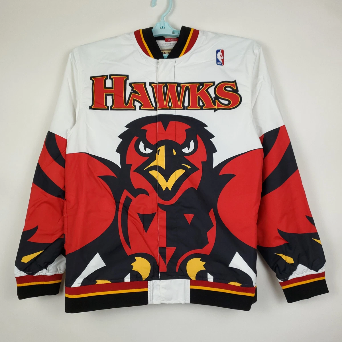 Atlanta hawks mitchell top and ness jacket