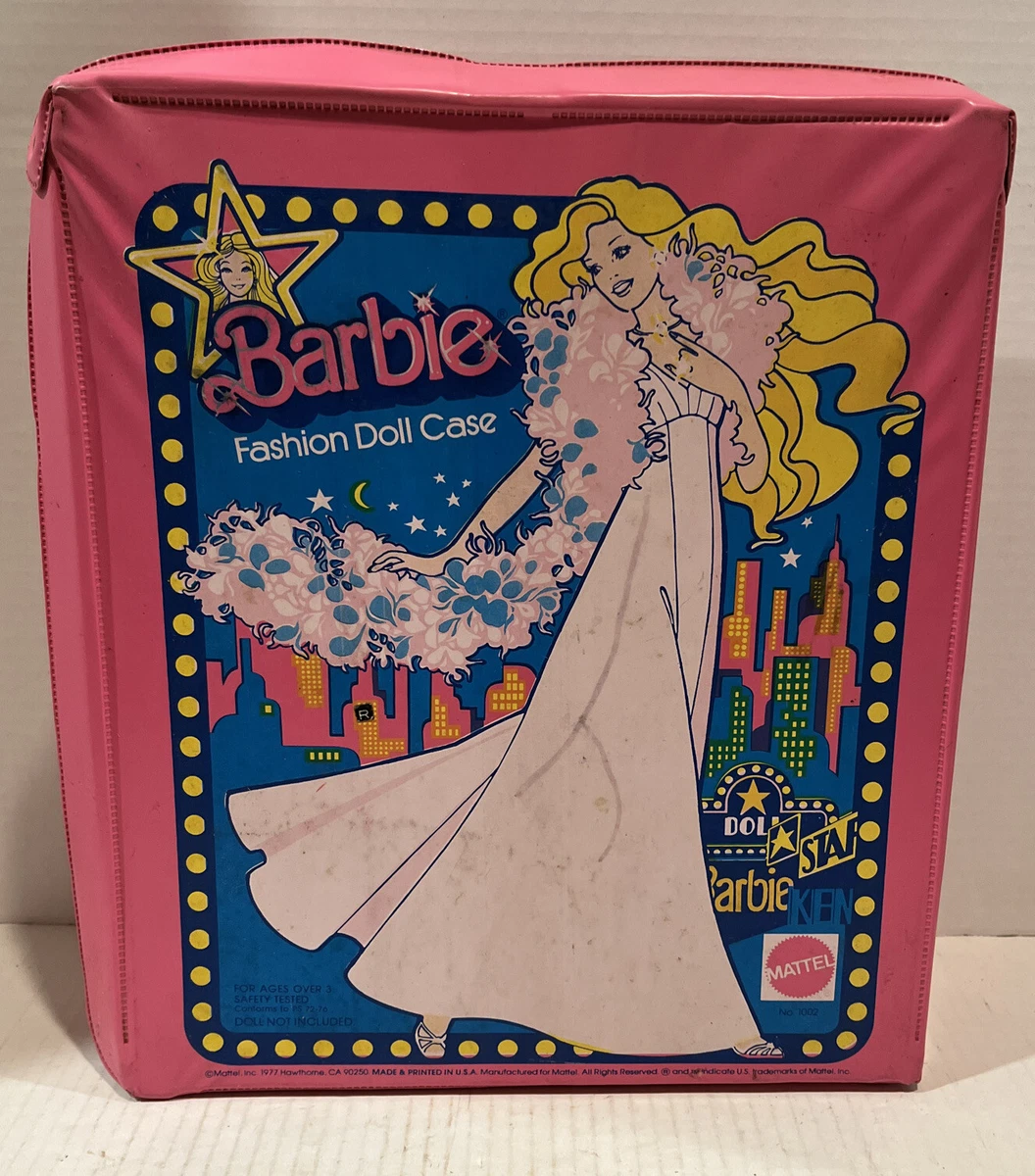 Vintage 1977 Barbie Fashion Doll Case #1002 Mattel