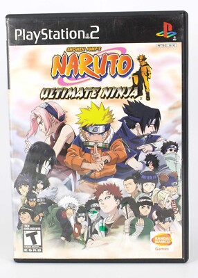 Naruto: Ultimate Ninja (PS2, 2008) - NO MANUAL