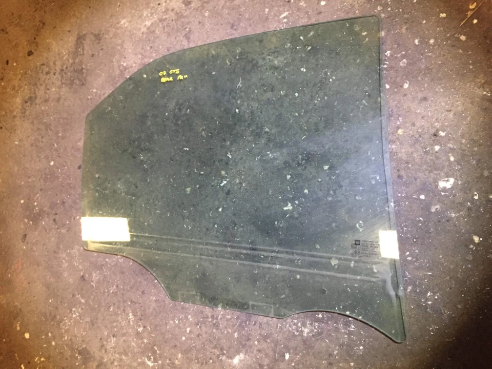 03 04 05 06 07 CADILLAC CTS PASO DERECHO PUERTA TRASERA CRISTAL VENTANA OEM Foto 2 de 4