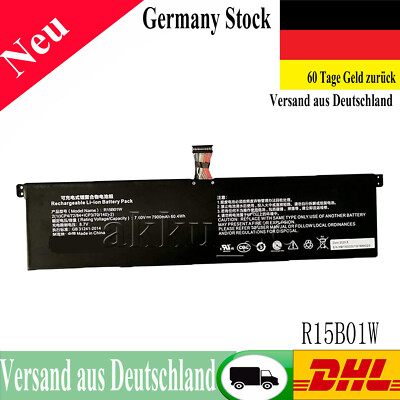 Neu R15B01W Akku für Mi Notebook Air 15.6'' Inch Pro GTX I5 I7 Battery