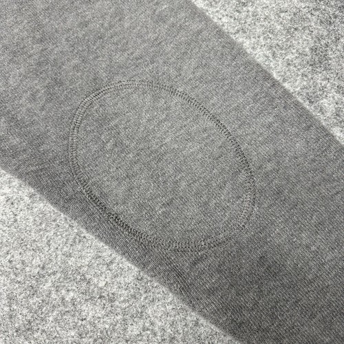 Paradise Collection Men's L Gray Long Sleeve 1/4 Zip Sweater Classic Basic - Picture 9 of 11