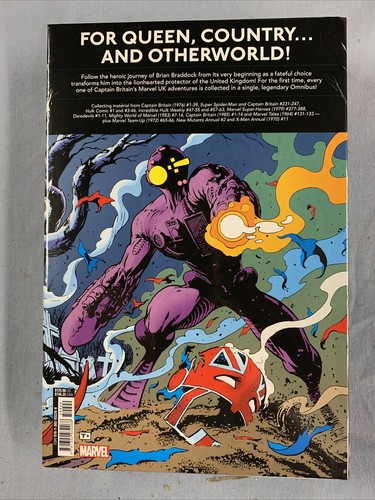 Marvel Comics CAPTAIN BRITAIN OMNIBUS HC Davis Cover (2022) Global Shipping - Picture 2 of 3
