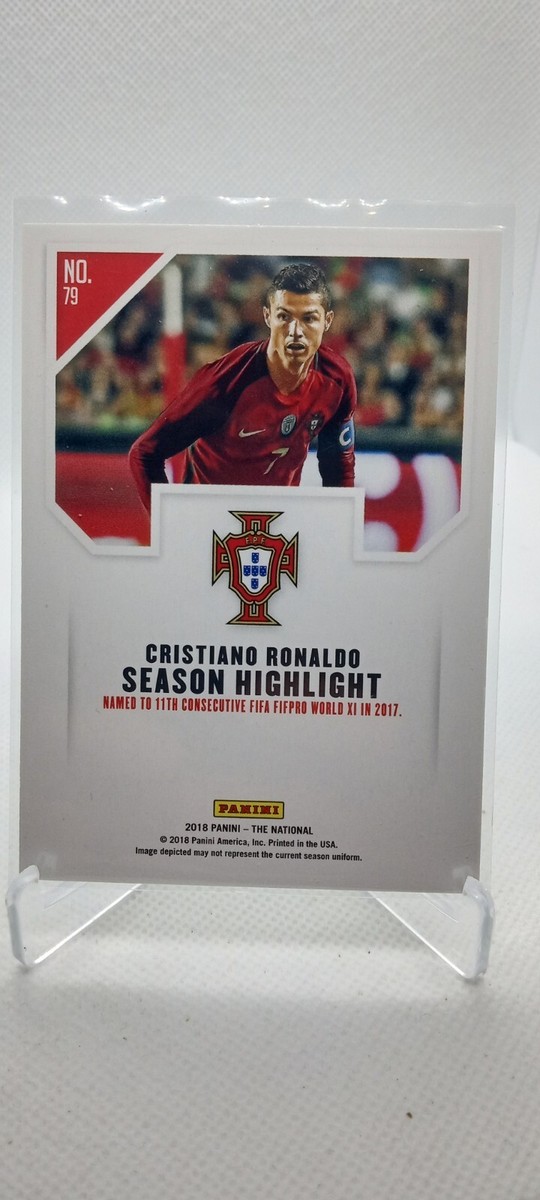 2018 Panini The National Magnetic Fur- Christiano Ronaldo