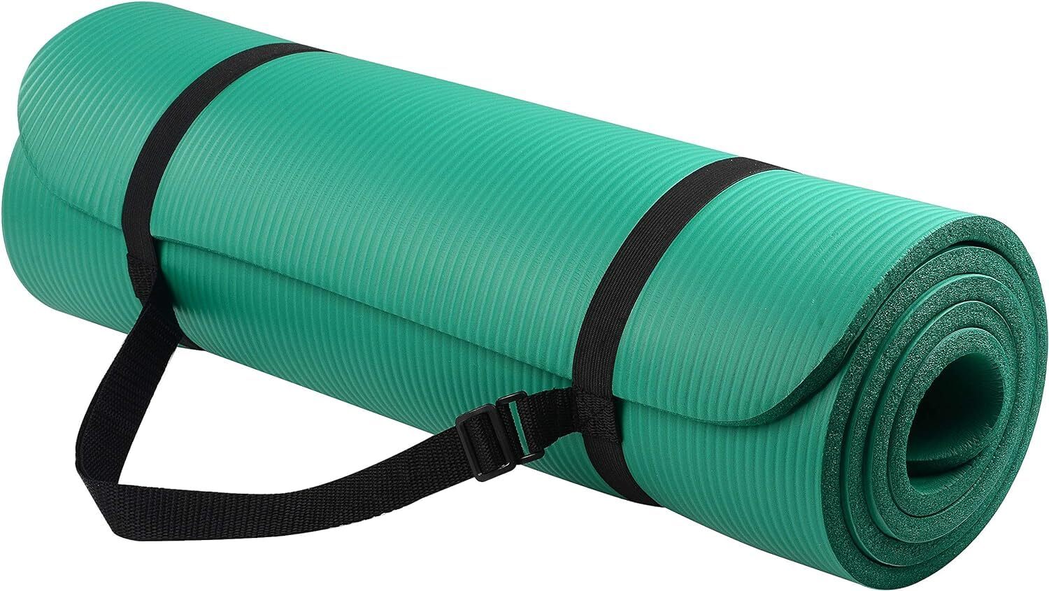 1/2-Inch Extra Thick High Density Anti-Tear Exercise Yoga Mat with Carrying S...