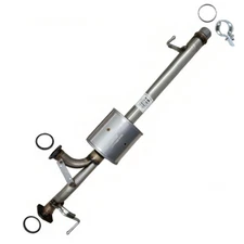 Stainless Steel Exhaust Resonator Pipe fits: 05-06 Tundra Crew/double Cab 4.7L