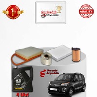 Set Service 4 Filter Und ÖL Xcitroen C3 Picasso 1.6 HDI 84KW 114CV Von 2013->
