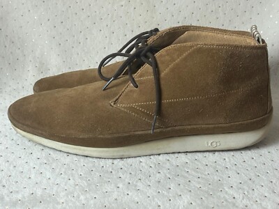 Ugg Mens Cali Chukka Ankle Boots Chestnut Suede Size 12  display picture 3