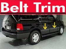For Ford Expedition Chrome Body Side Molding Trim Kit 2003 2004 2005 2006