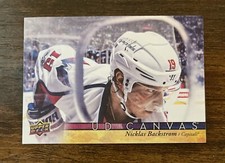 2017-18 Upper Deck Series 1 UD Canvas #C85 Nicklas Backstrom Washington Capitals