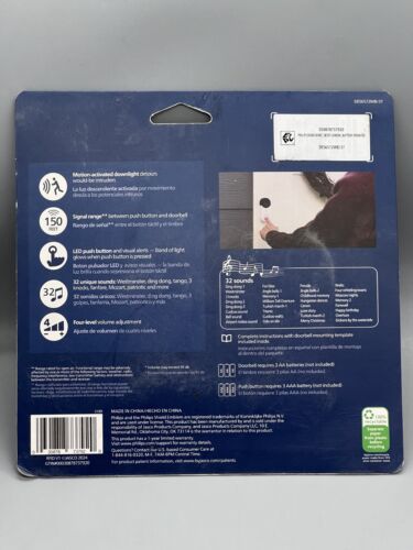 Phillips Decoy Camera Security Doorbell kit - NEW - SEALED - Picture 2 of 2
