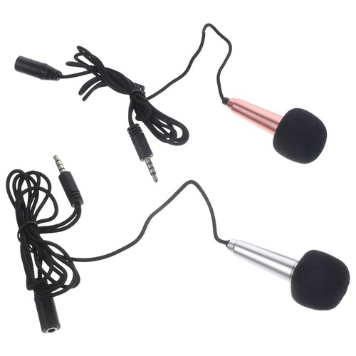 Pack 4 Mini Microphone Enfant Portable Snging Outil Miniature Téléphone Portable - Photo 12/12