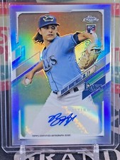 2021 Topps Chrome Update - BRENT HONEYWELL JR - Refractor Rookie Auto RC