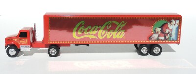 1/64 diecast MINT Coca Cola Christmas Navistar semi truck with box