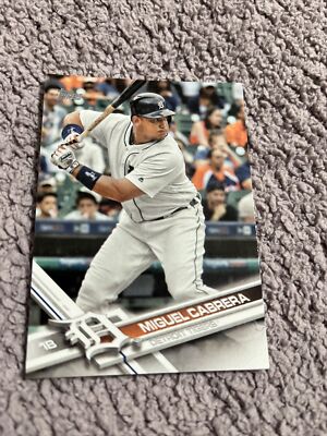 2017 Topps Series 1 #150 Miguel Cabrera Detroit Tigers