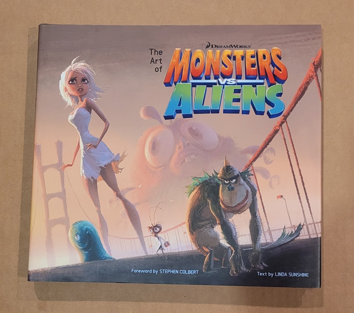 Dreamworks The Art Of Monsters Vs Aliens Book Signed | eBay